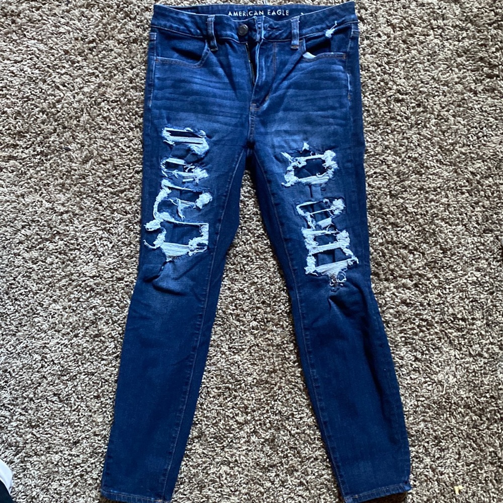 Size 8 next level stretch American Eagle jeans